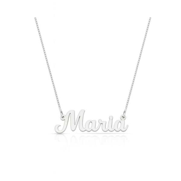 COLAR MANUSCRITO PERSONALIZADO - PRATA 925
