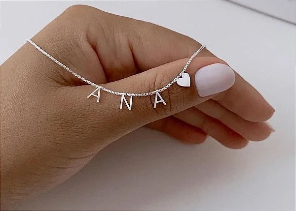 COLAR PERSONALIZADO LETRAS SOLDADAS