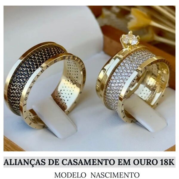 ALIANÇAS DE OURO - NASCIMENTO