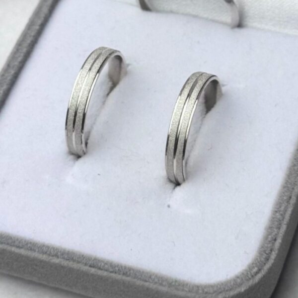PAR DE ALIANÇA PEROLA 4MM