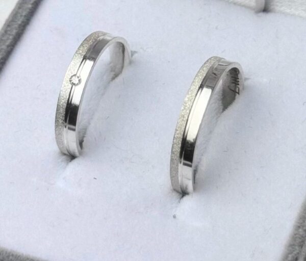 PAR DE ALIANÇA KENDAL 3MM