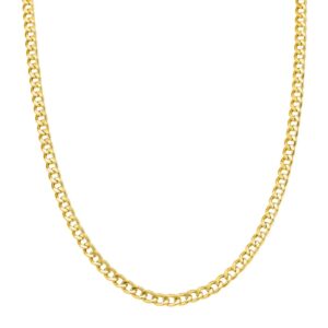 CORRENTE GROUMET OCA NILL EM OURO AMARELO 18K