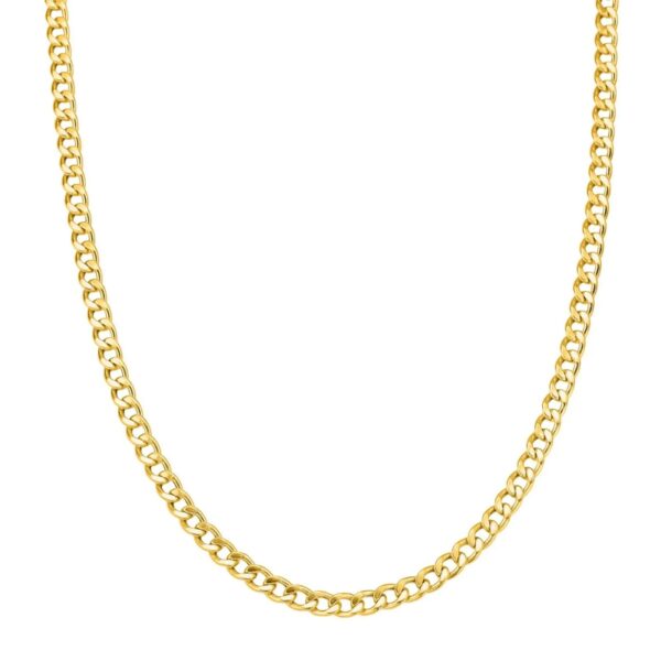 CORRENTE GROUMET OCA NILL EM OURO AMARELO 18K