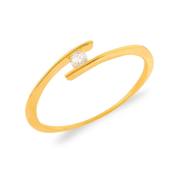ANEL DE OURO 18K