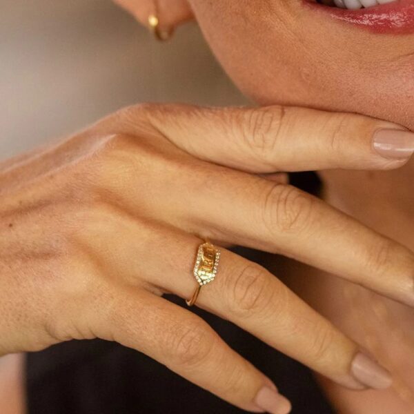 ANEL DE OURO 18K