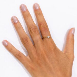 ANEL DE OURO 18K