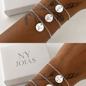 PULSEIRA COM PLACA PERSONALIZADA