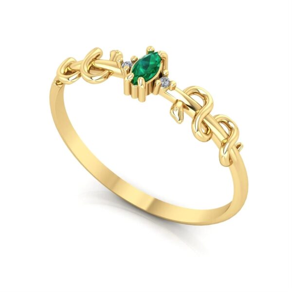ANEL DE FORMATURA OURO 18k
